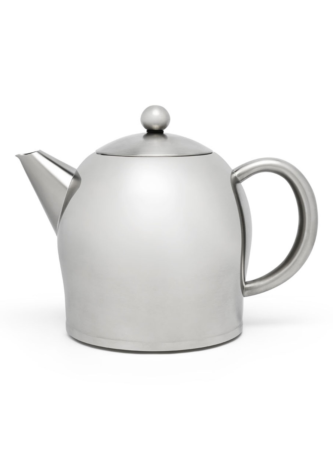 Bredemeijer Minuet Santhee theepot 1 liter - detail zilver