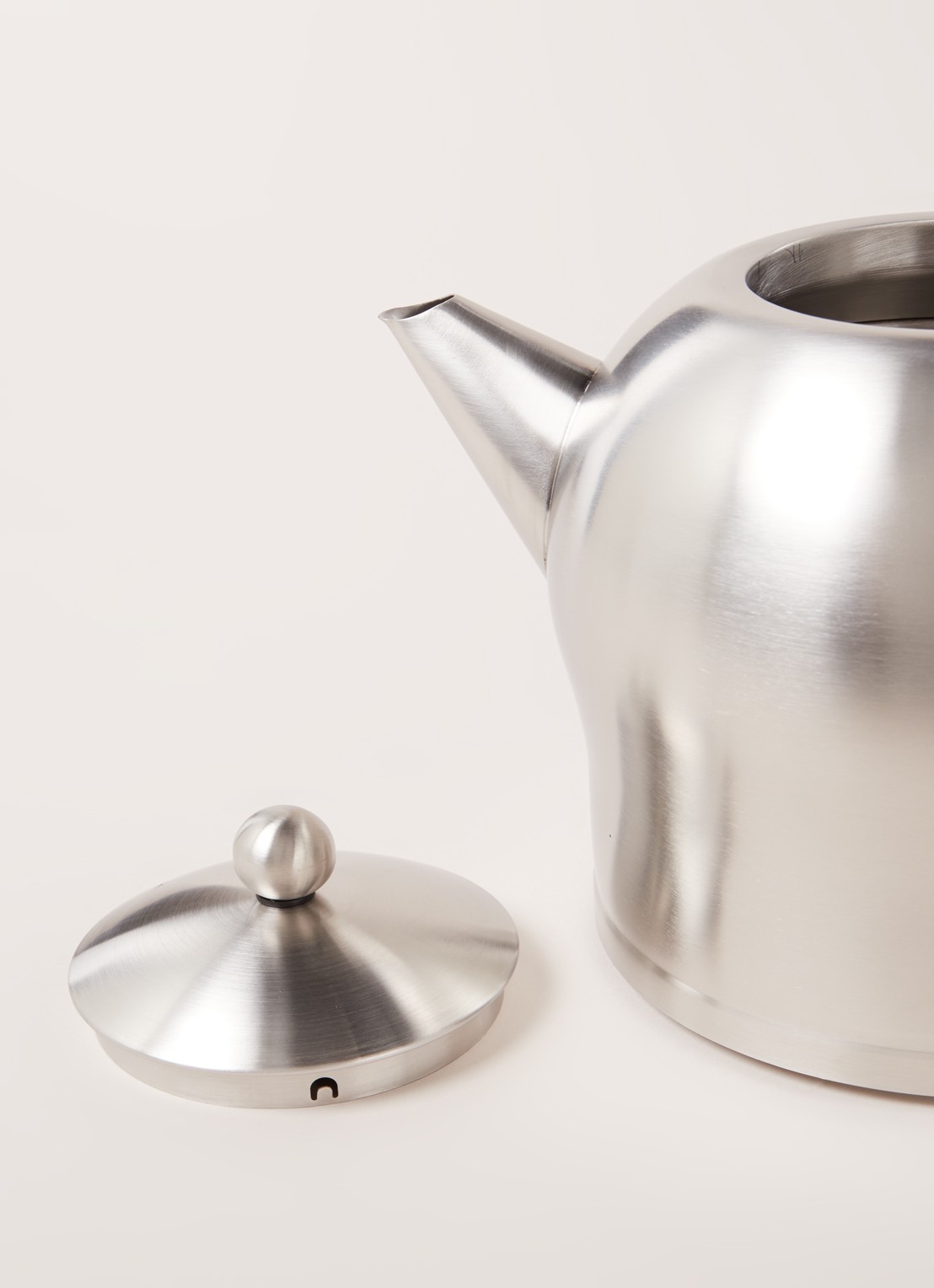 Bredemeijer Minuet Santhee theepot 2 liter - detail zilver
