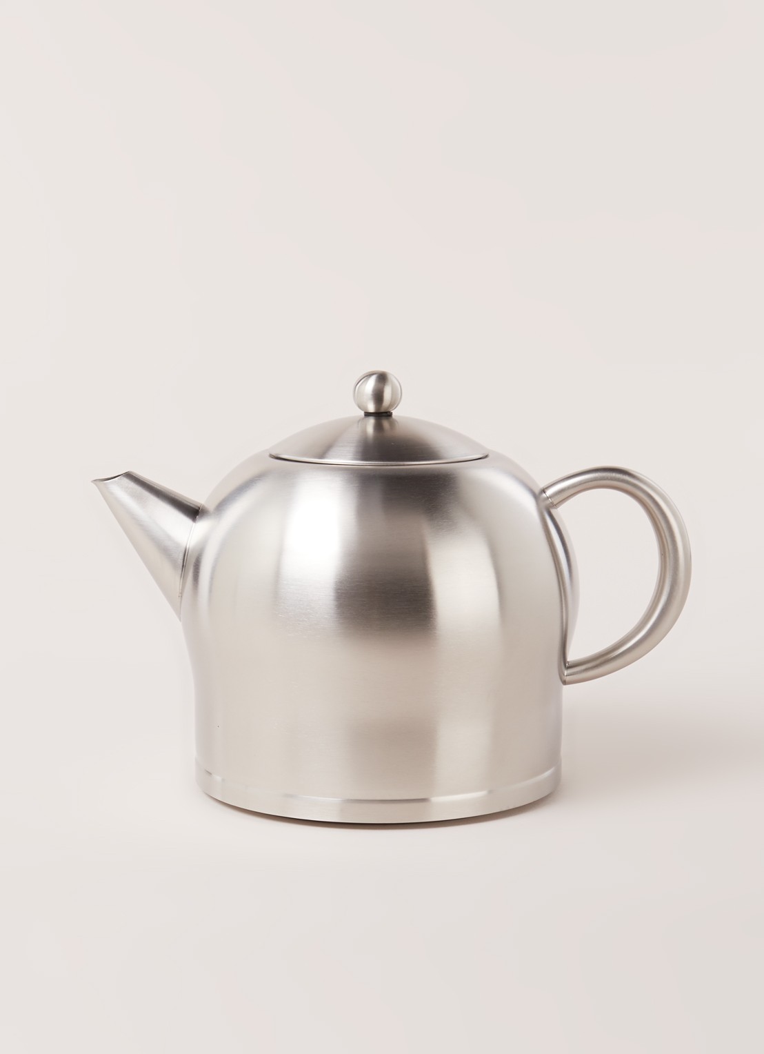 Bredemeijer Minuet Santhee theepot 2 liter - voorkant 7 zilver