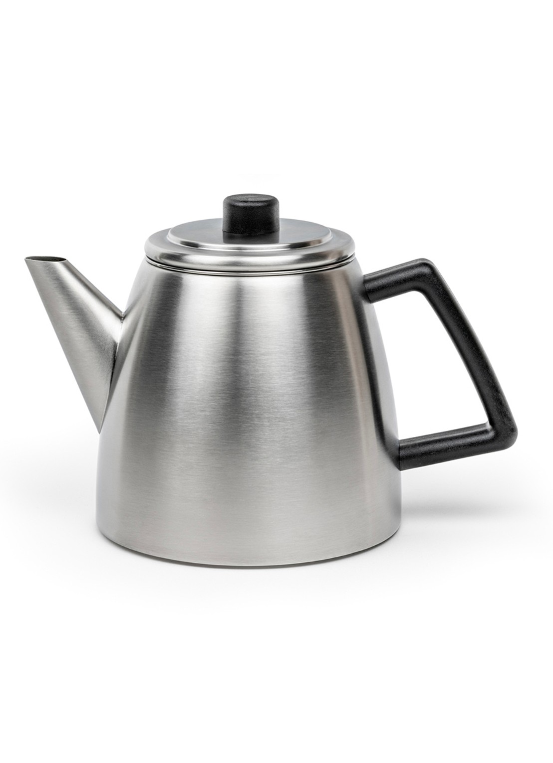 Bredemeijer Odense theepot 1,1 liter - voorkant 2 zilver