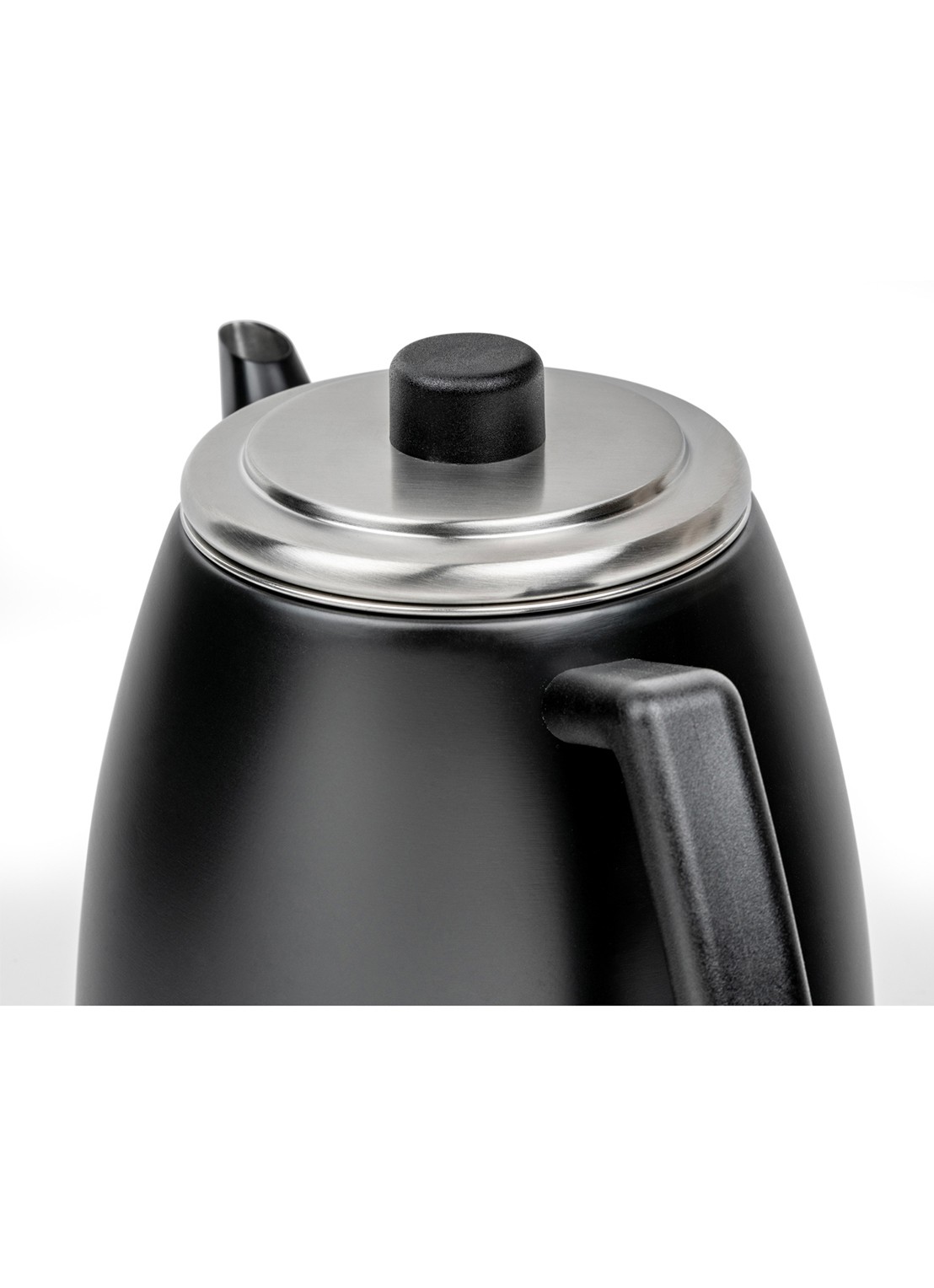 Bredemeijer Odense theepot 1,1 liter - voorkant 3 zwart