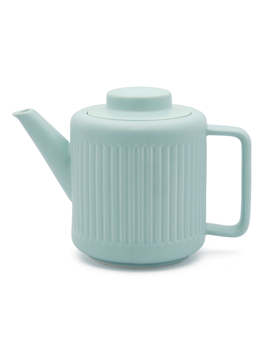Bredemeijer Skagen theepot 1,2 liter - voorkant 2 lichtblauw