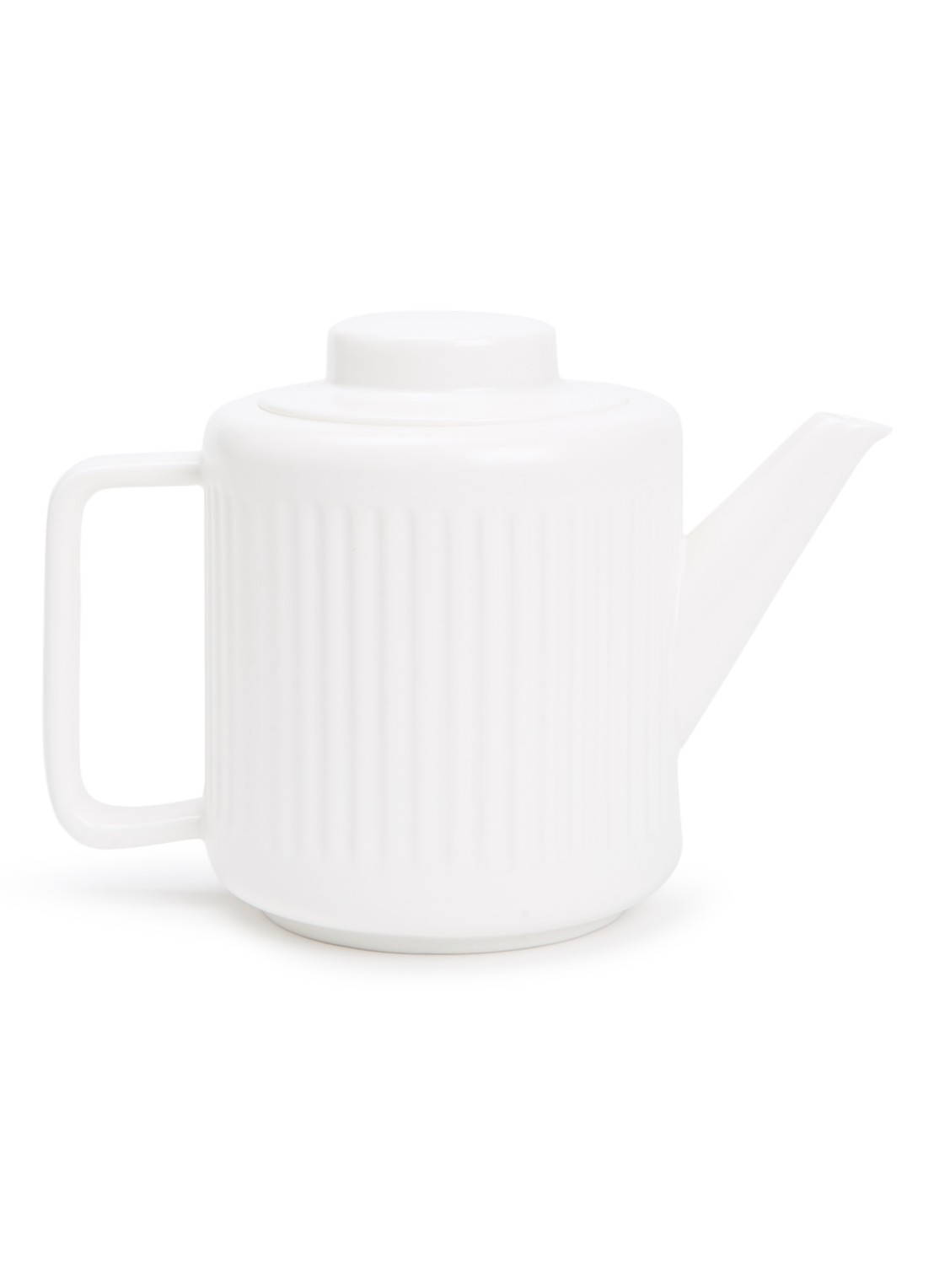Bredemeijer Skagen theepot met filter 1,2 liter - voorkant wit