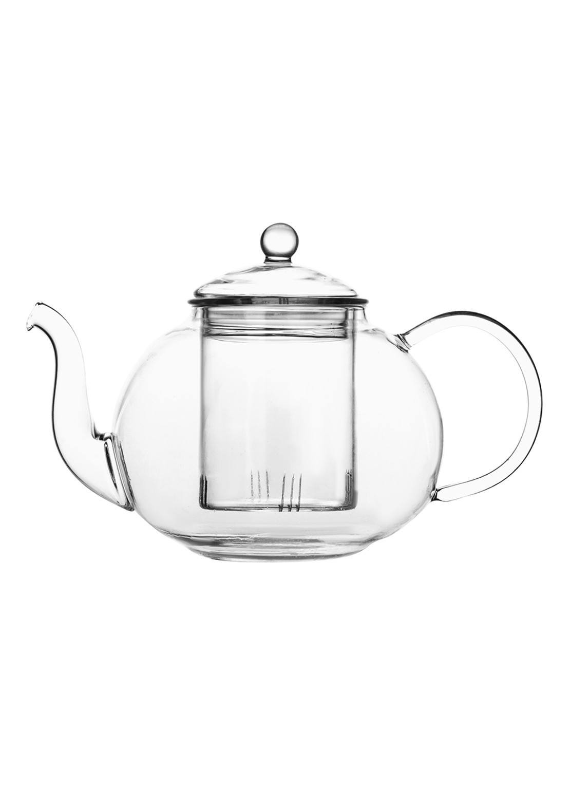 Bredemeijer Verona theepot 1 liter - voorkant 3 transparant