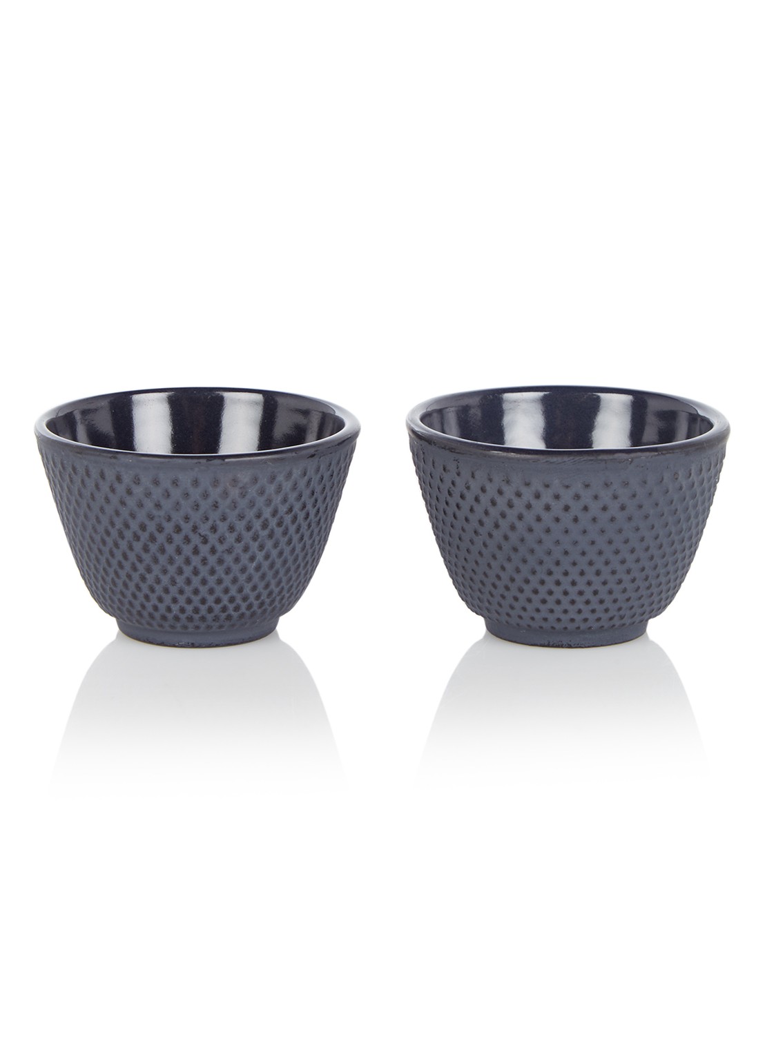 Bredemeijer Xilin mok set van 2 - voorkant donkerblauw