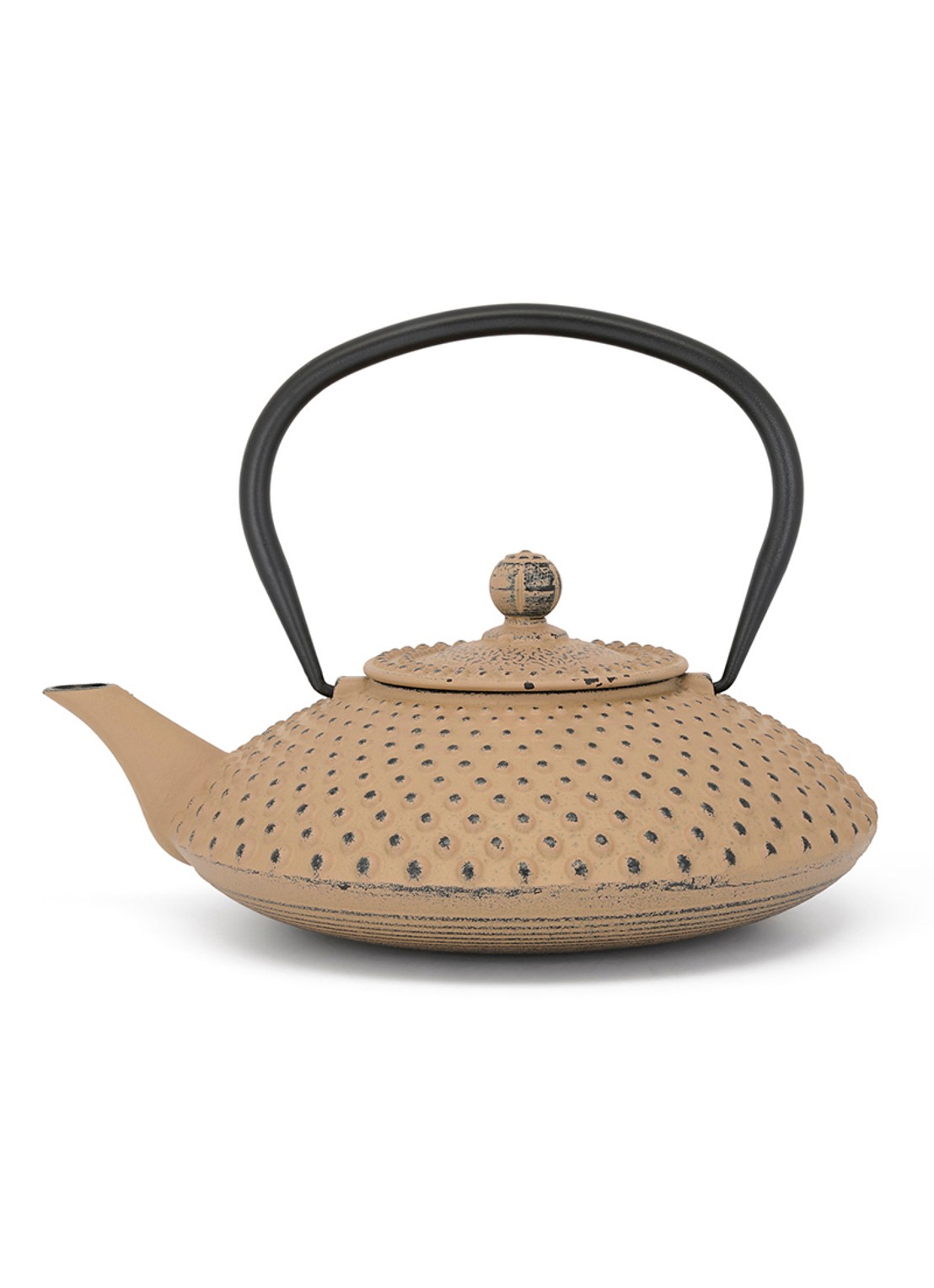 Bredemeijer Xilin theepot 1,25 liter - voorkant camel
