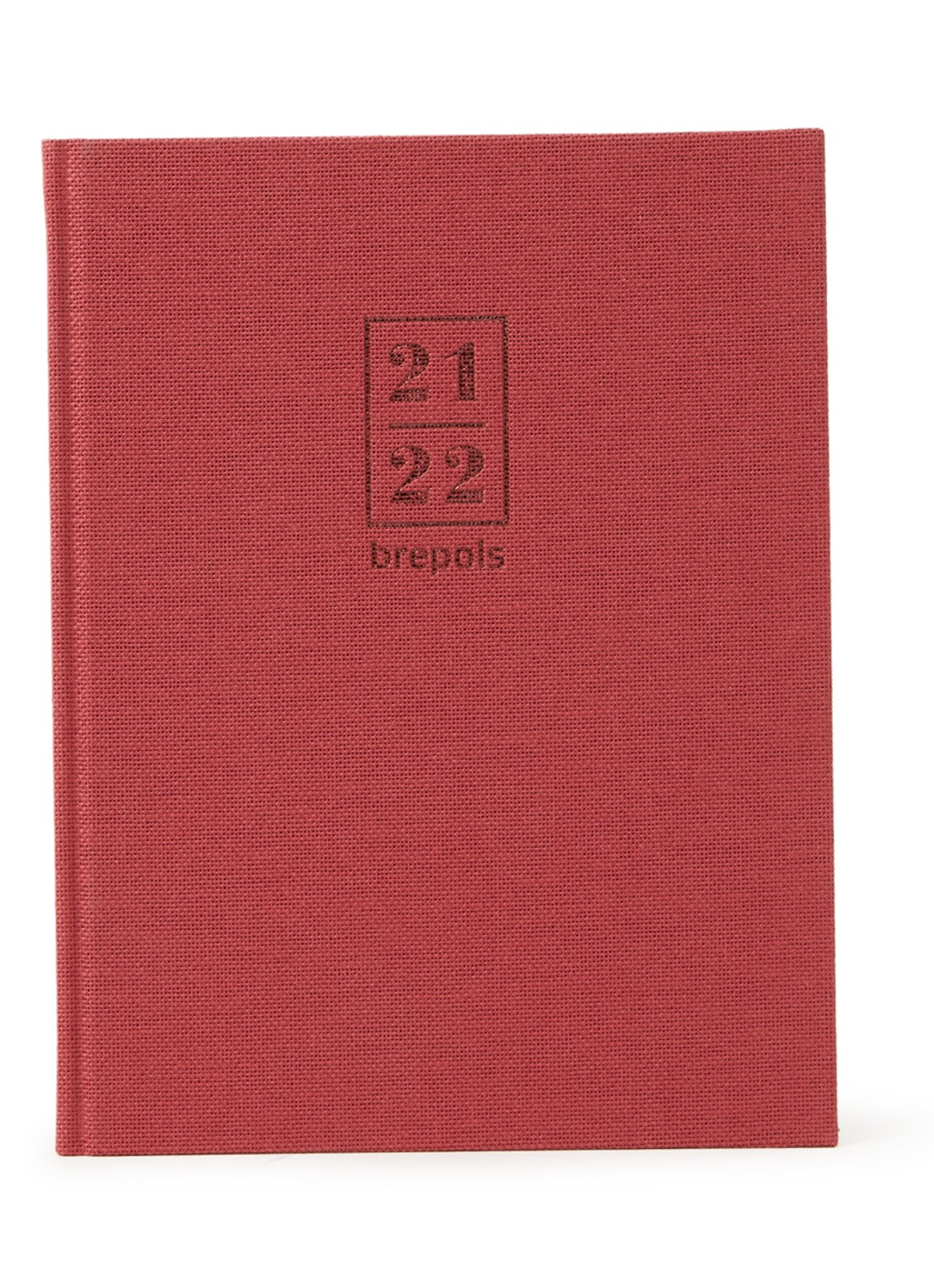 Brepols Prevision schoolagenda 2021-2022 - voorkant bordeauxrood