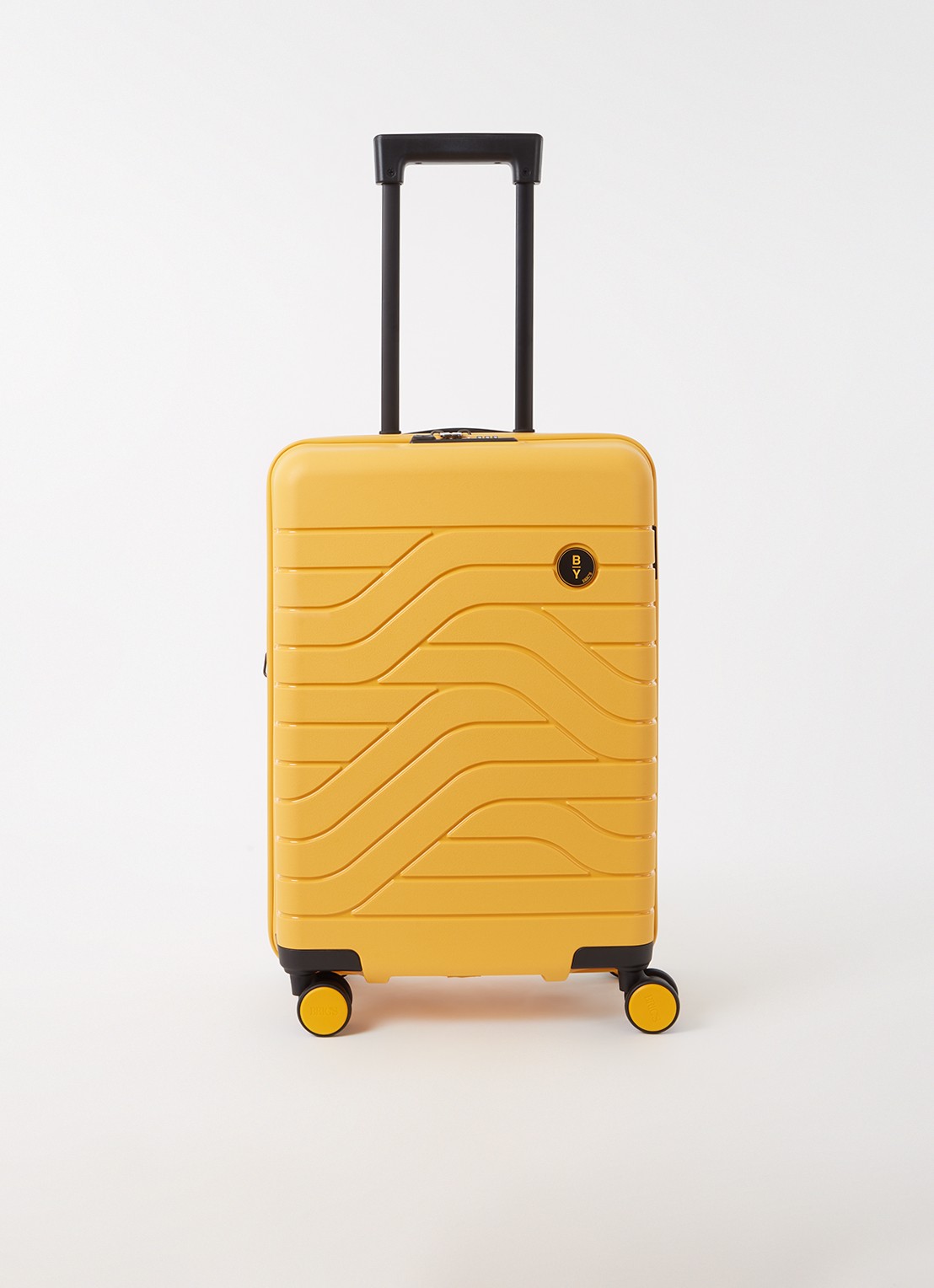 Bric's  B|Y Ulisse vergrootbare spinner 55 cm - voorkant 4 geel