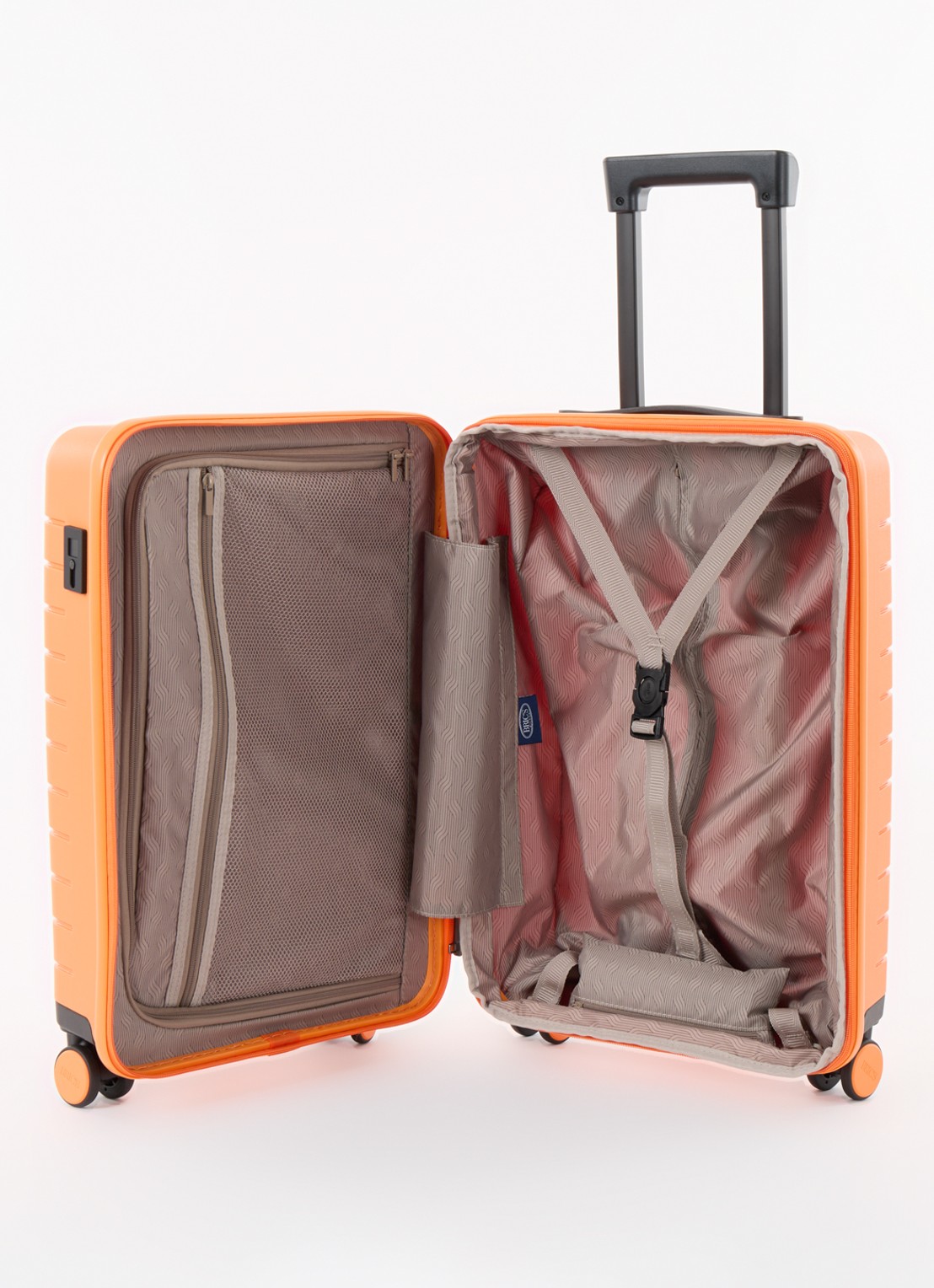 Bric's B|Y Ulisse vergrootbare spinner 55 cm - voorkant 2 orange