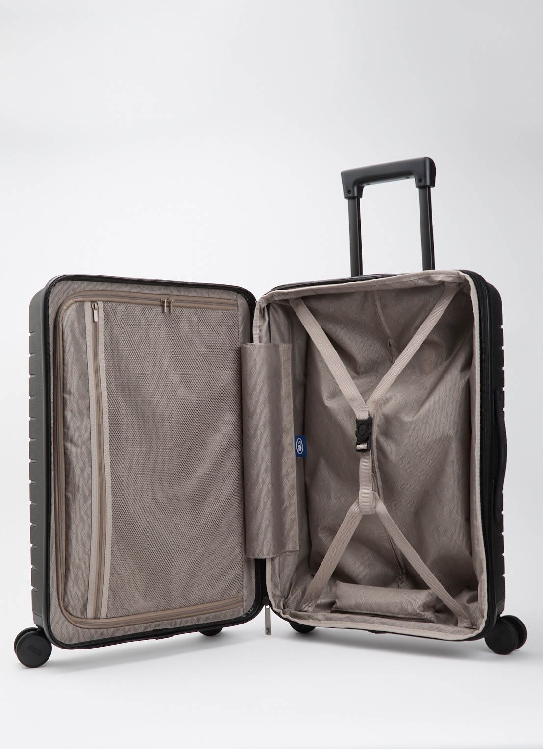 Bric's B|Y Ulisse vergrootbare spinner 65 cm - voorkant 4 zwart