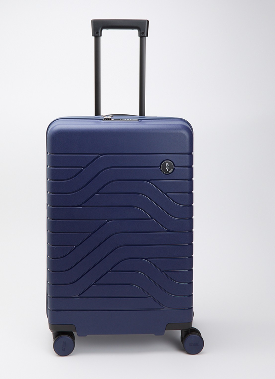 Bric's B|Y Ulisse vergrootbare spinner 65 cm - voorkant donkerblauw