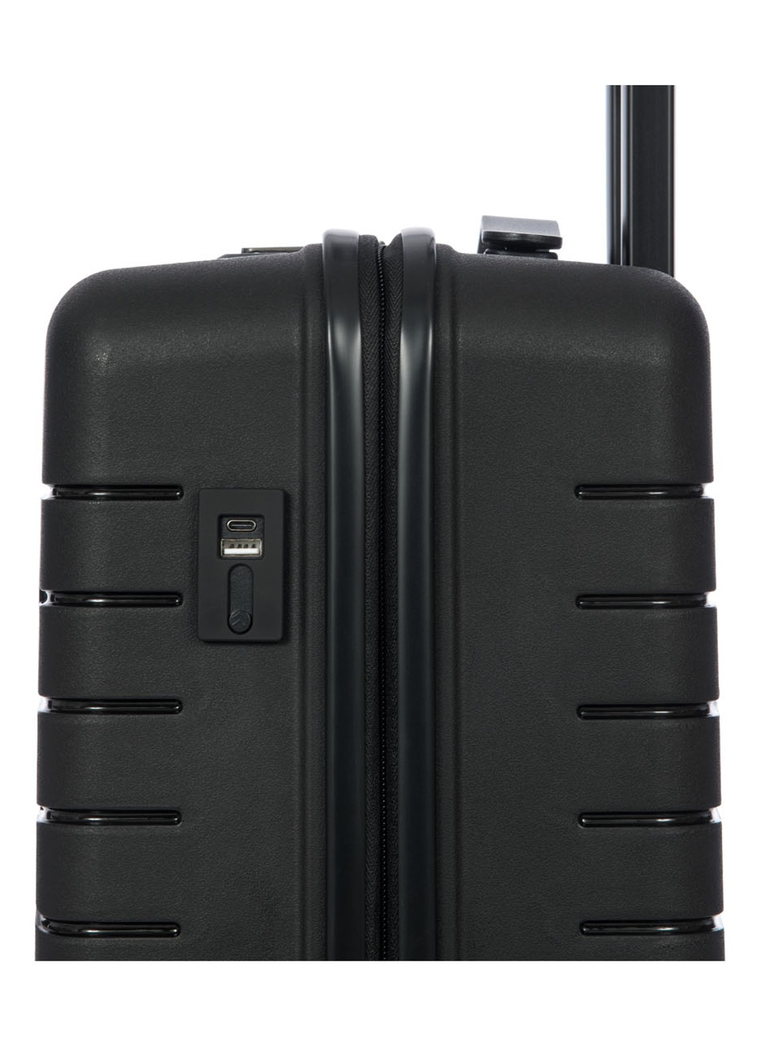Bric's B|Y Ulisse vergrootbare spinner met USB-poort 55 cm - detail 5 zwart