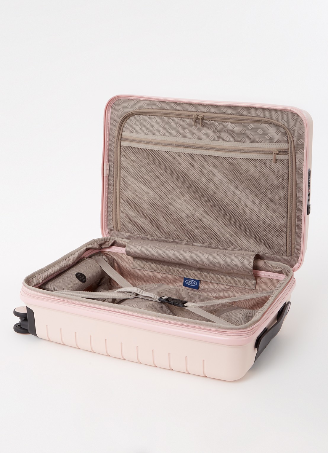 Bric's Be Young Ulisse uitbreidbare spinner 55 cm - detail 2 lichtroze