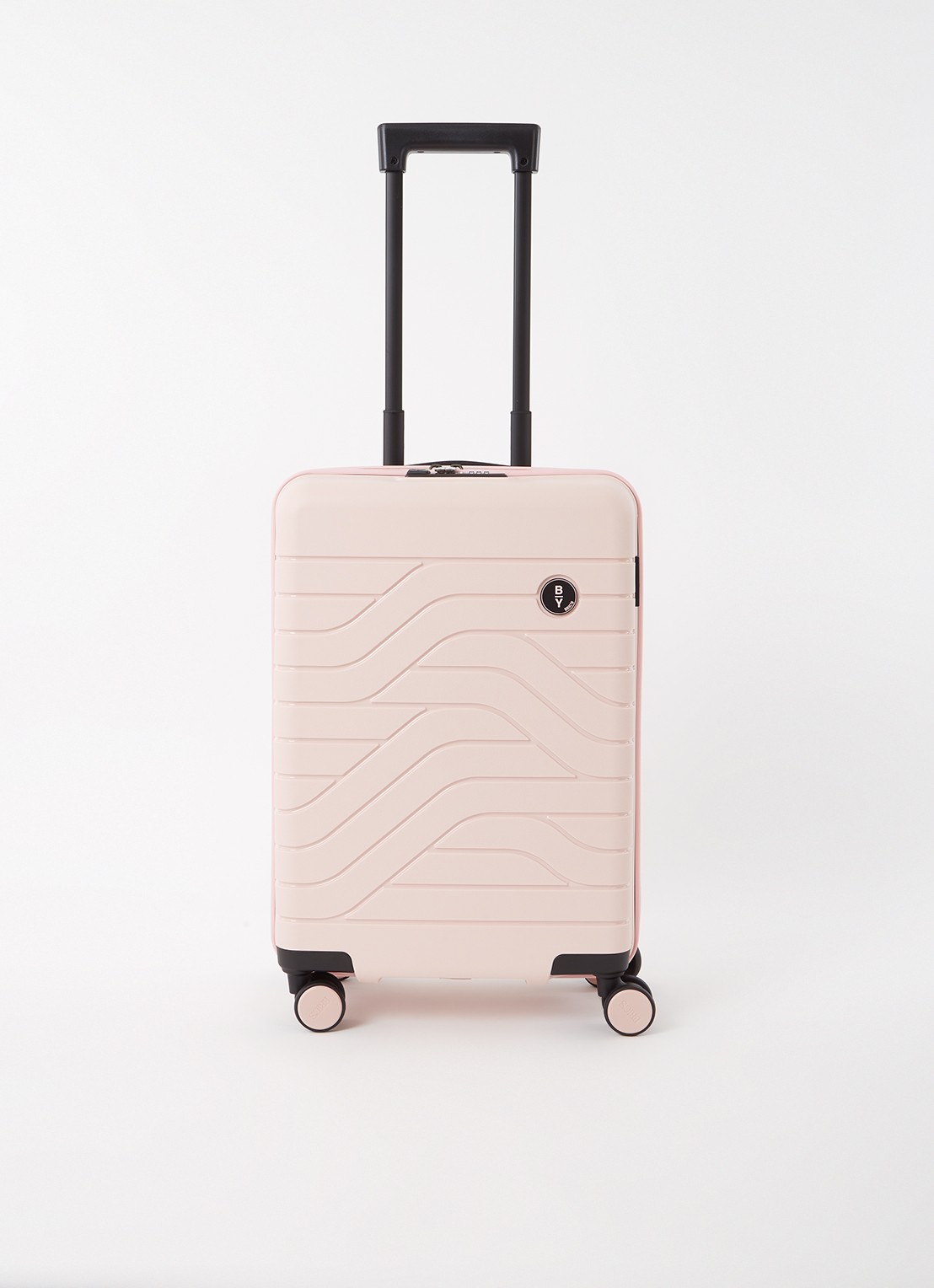 Bric's Be Young Ulisse uitbreidbare spinner 55 cm - voorkant 4 lichtroze