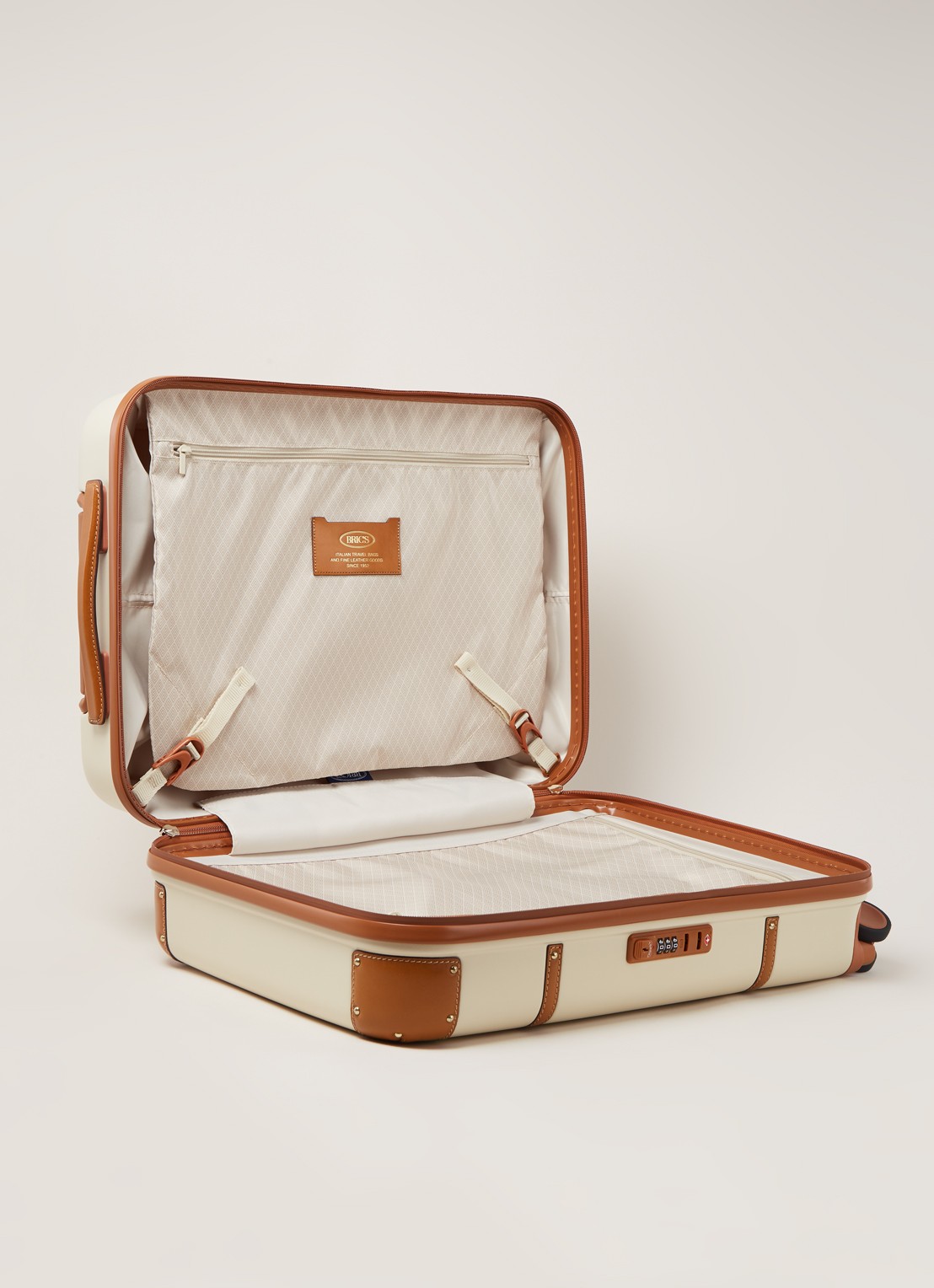 Bric's Bellagio spinner 55 cm - detail 3 beige