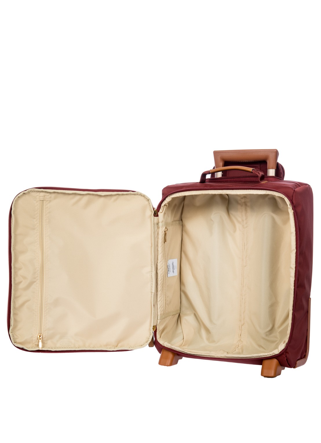 Bric's Holdall trolley 45,5 cm - detail bordeauxrood