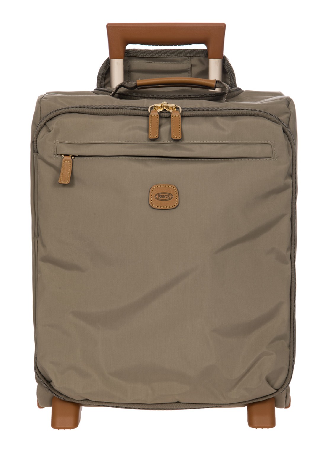 Bric's Holdall trolley 45,5 cm - voorkant bruin