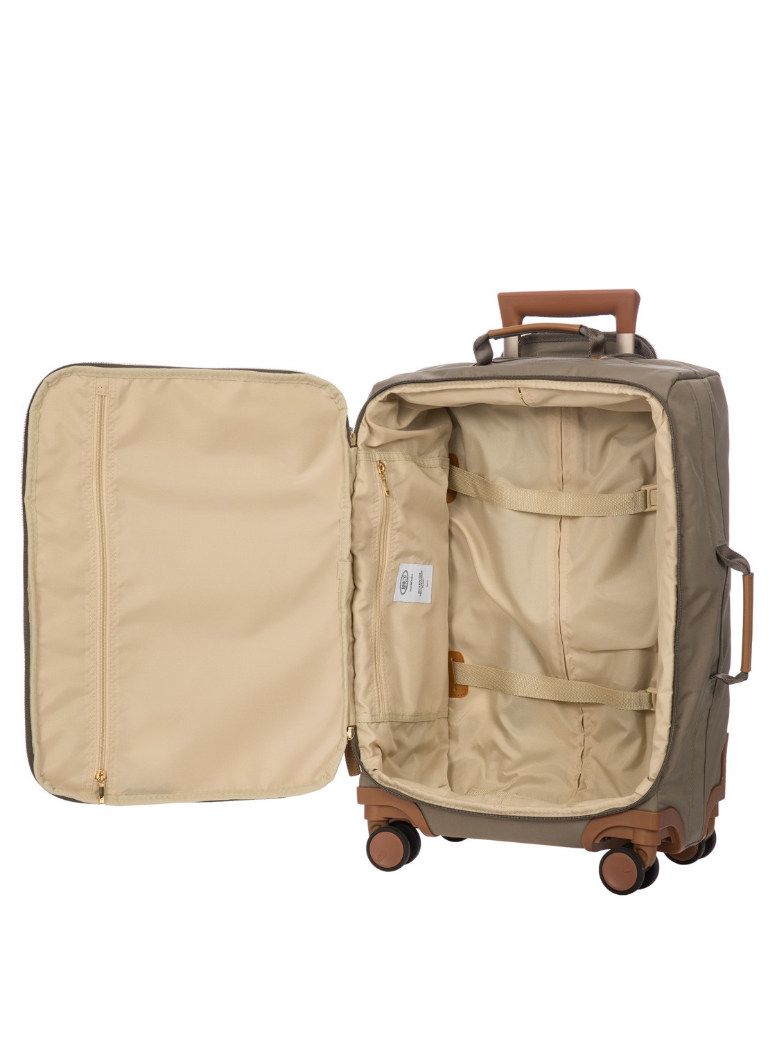 Bric's Holdall trolley 55 cm - detail 3 bruin