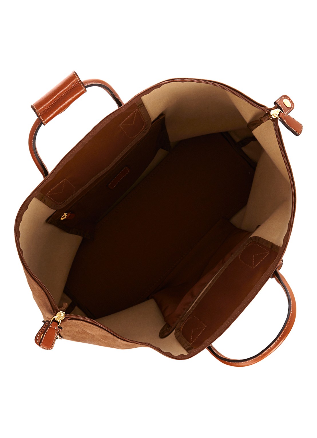 Bric's Life Holdall weekendtas - detail 2 camel
