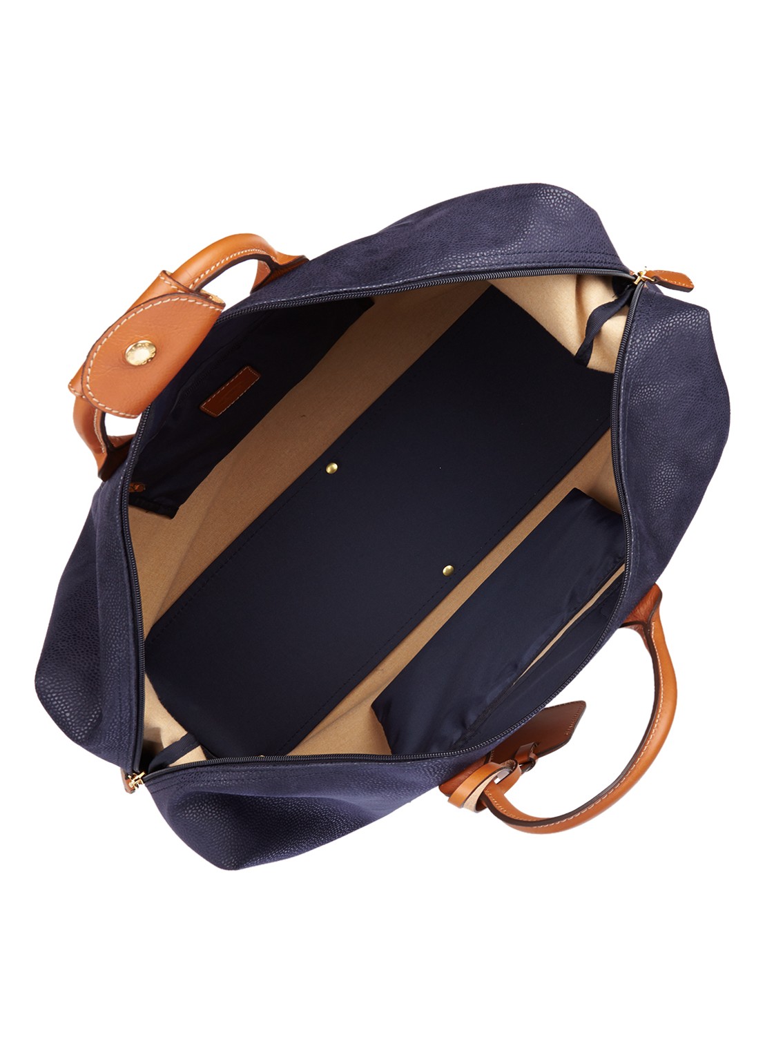 Bric's Life Holdall weekendtas - detail 3 donkerblauw