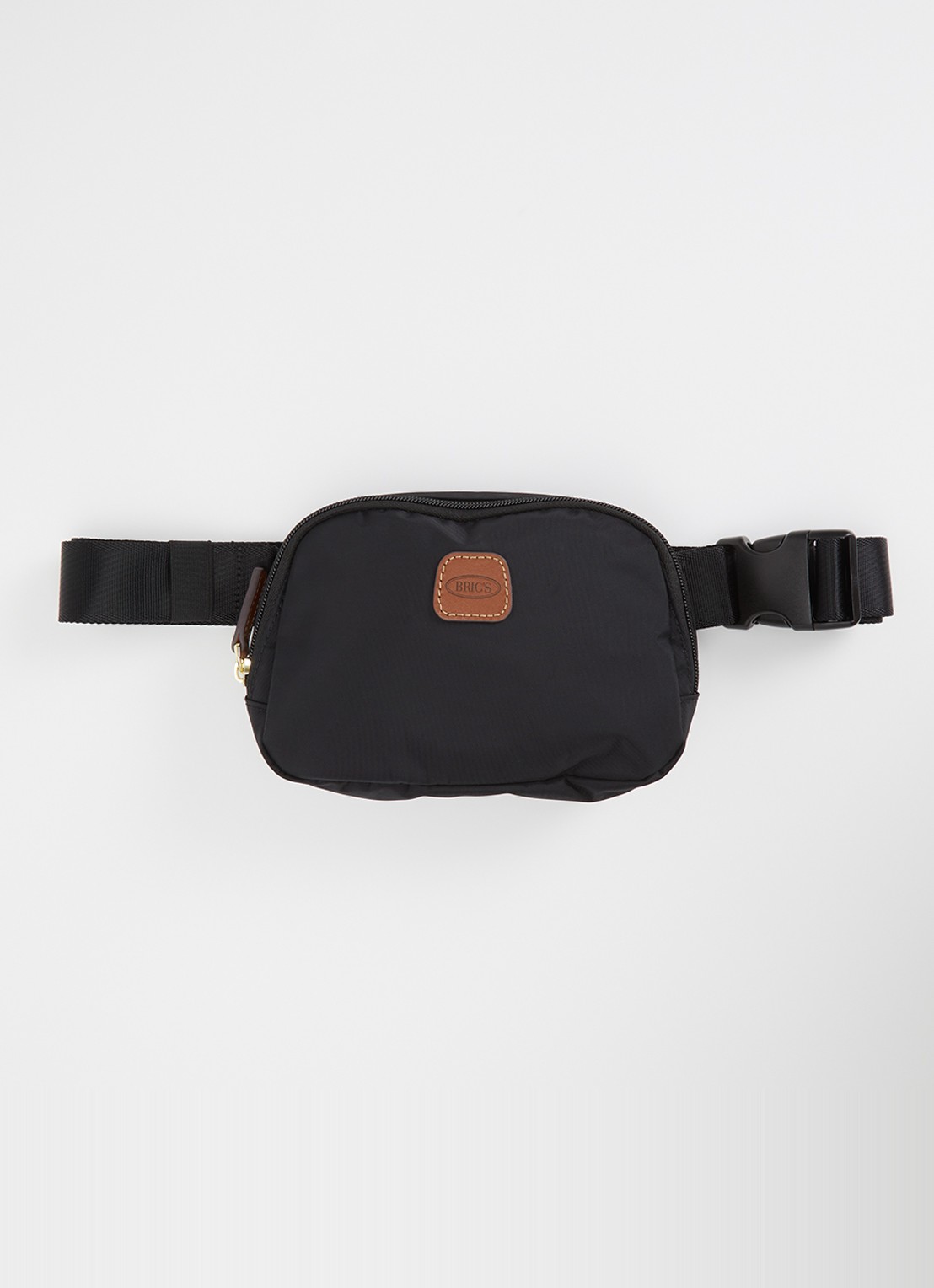 Bric's X-Collection heuptas met logo - voorkant 5 zwart