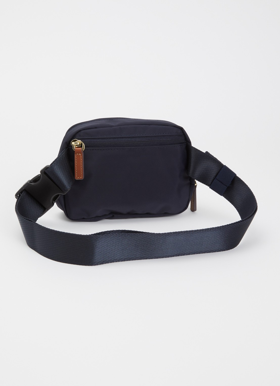 Bric's X-Collection heuptas met logo - achterkant 2 donkerblauw