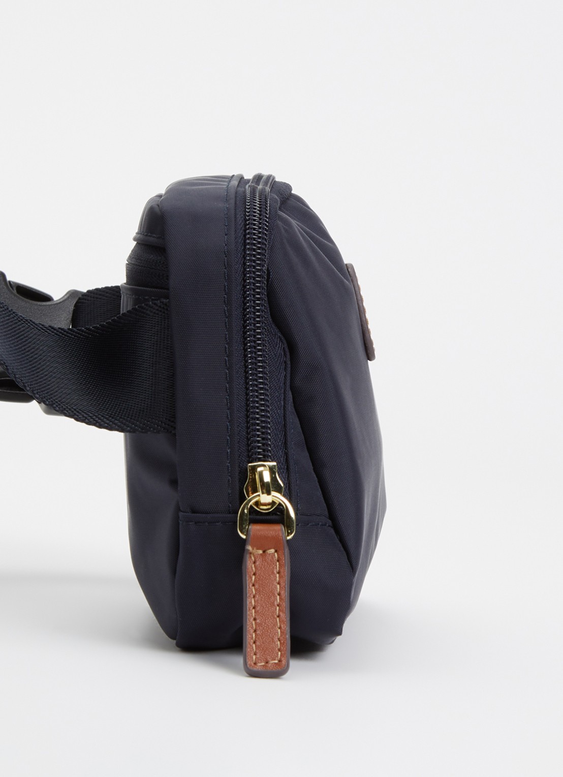 Bric's X-Collection heuptas met logo - detail 4 donkerblauw