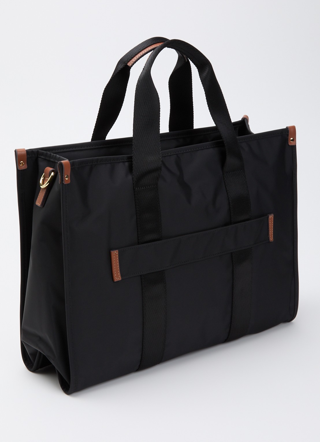 Bric's X-Collection Opera L shopper met afneembare schouderriem - achterkant 5 zwart