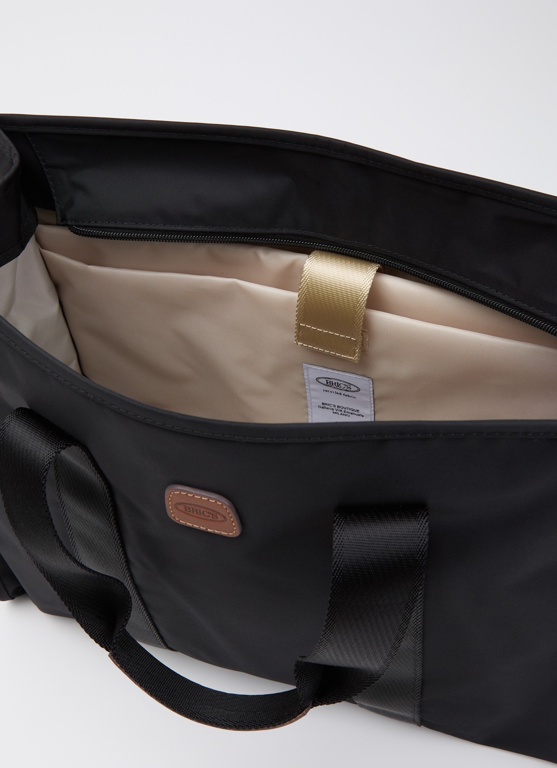 Bric's X-Collection Opera L shopper met afneembare schouderriem - detail 2 zwart
