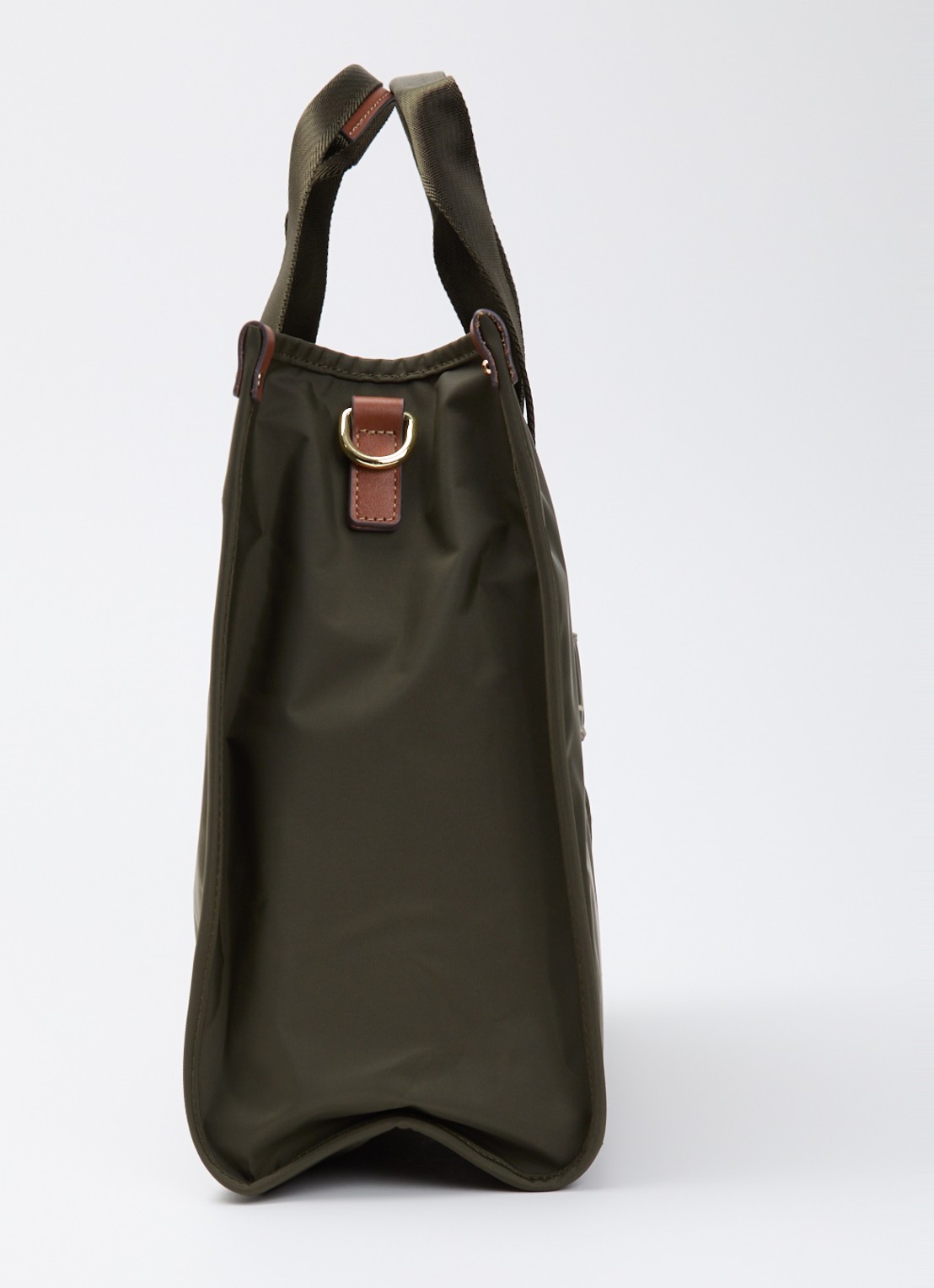 Bric's X-Collection Opera L shopper met afneembare schouderriem - detail 3 olijfgroen