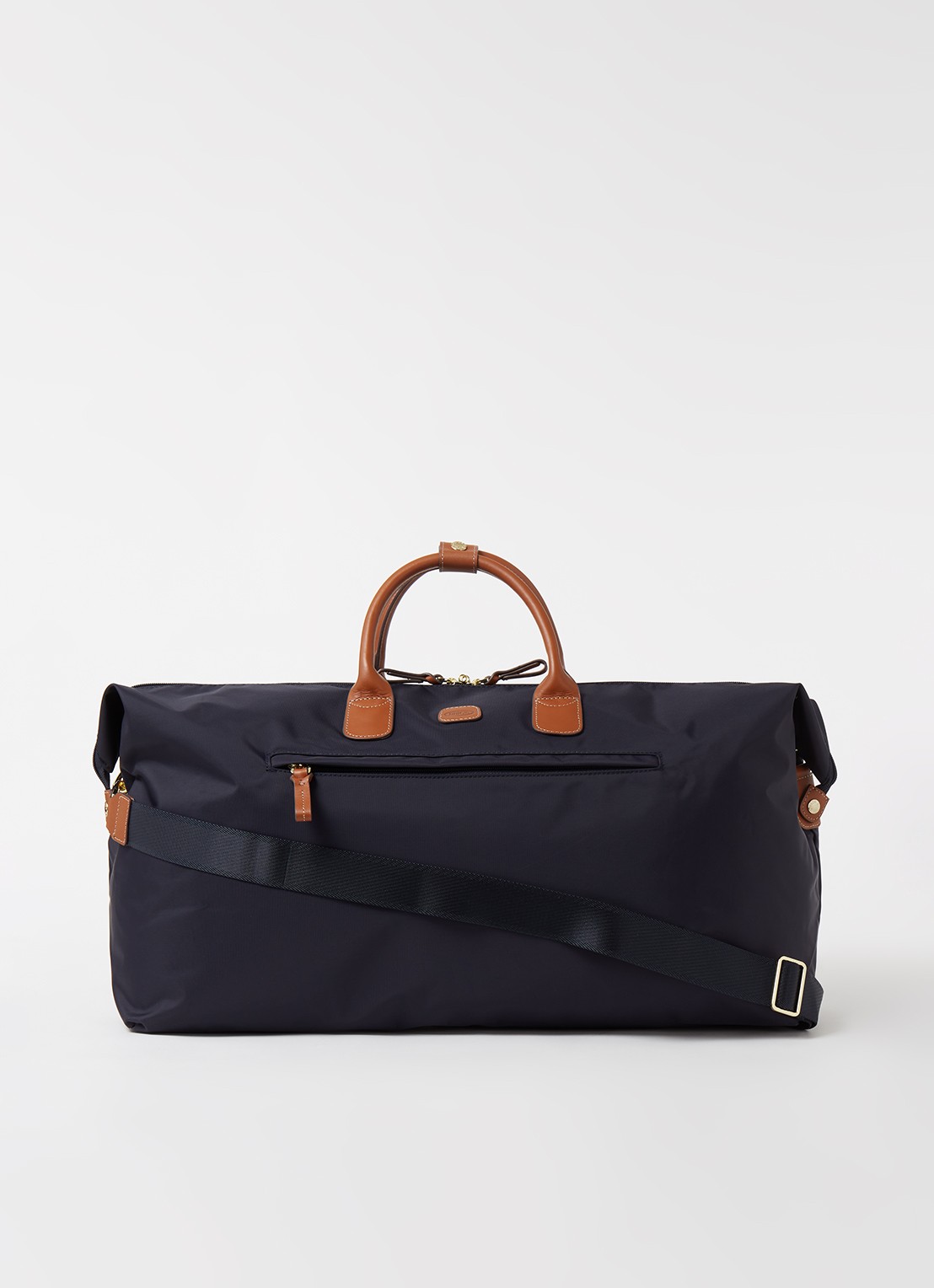 Bric's X-Collection weekendtas met uitneembaar etui - voorkant 3 donkerblauw