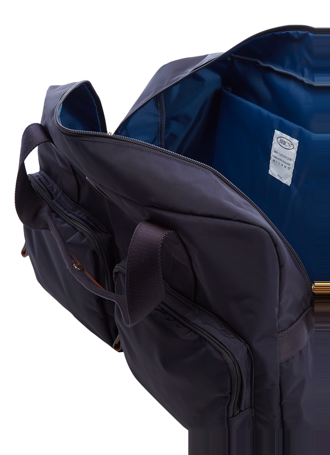 Bric's X-Travel Holdall weekendtas - detail 2 donkerblauw
