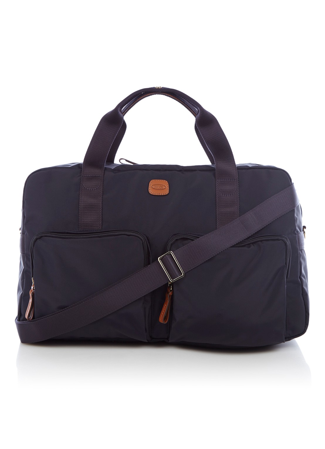 Bric's X-Travel Holdall weekendtas - voorkant 3 donkerblauw