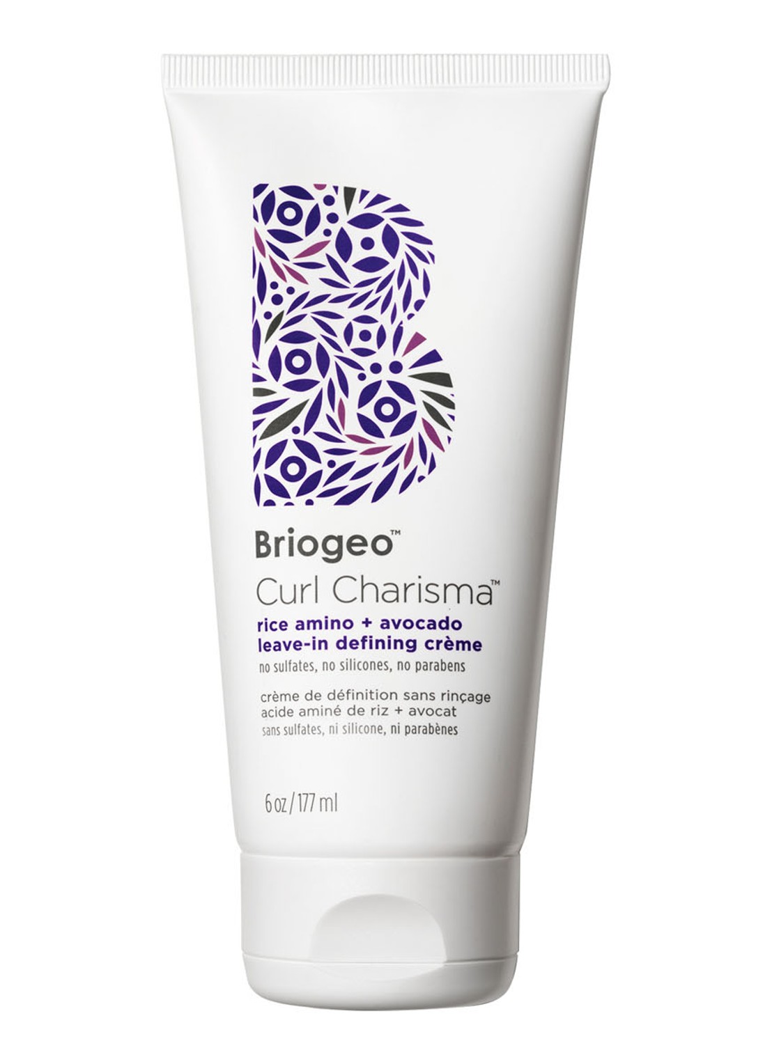 Briogeo Curl Charisma™ Rice Amino + Avocado Leave-In Defining Crème - leave-in krullencrème - voorkant undefined