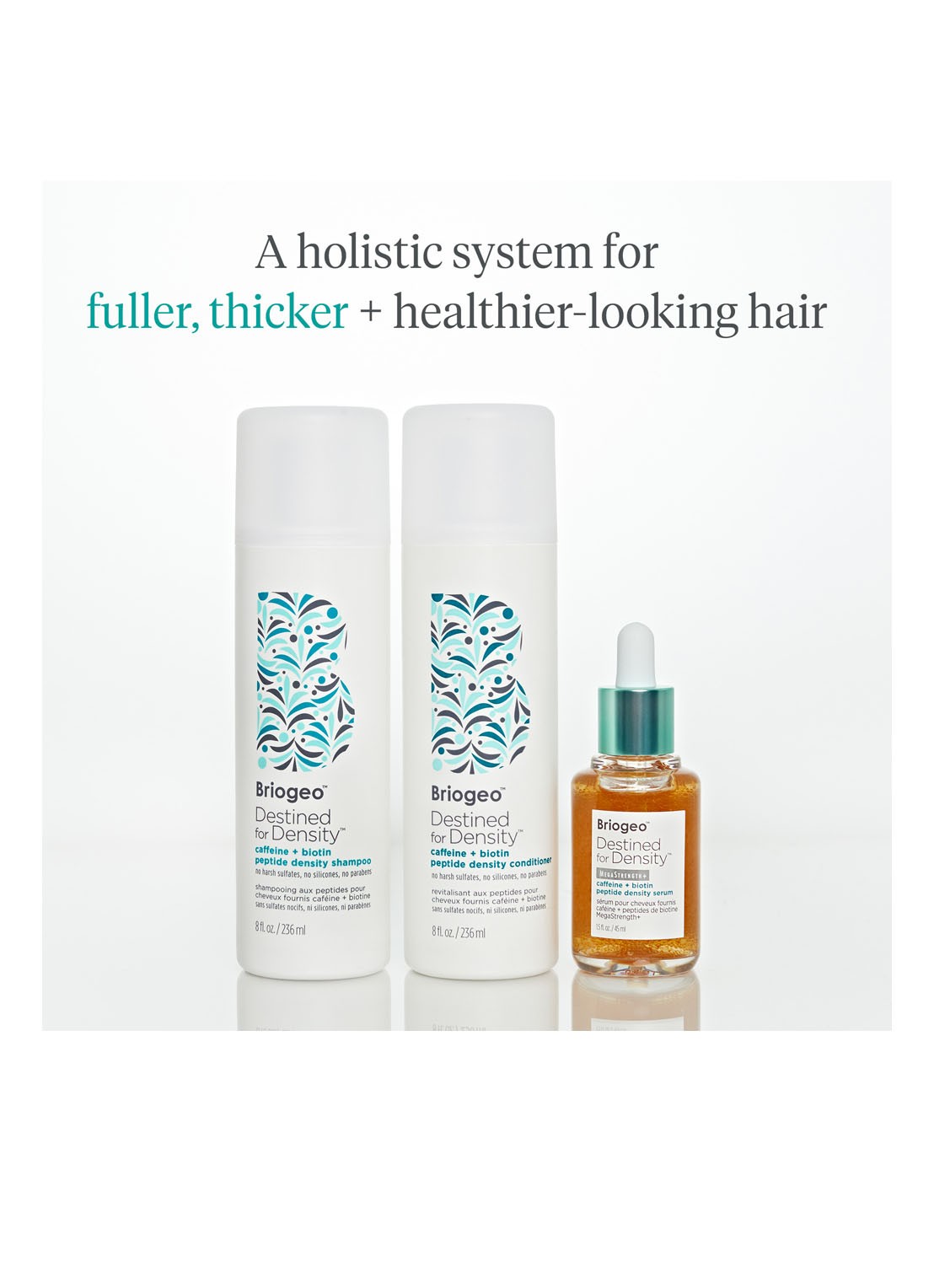 Briogeo Destined For Density Caffeine + Biotin Peptide Density Shampoo - volume shampoo - detail 5 undefined