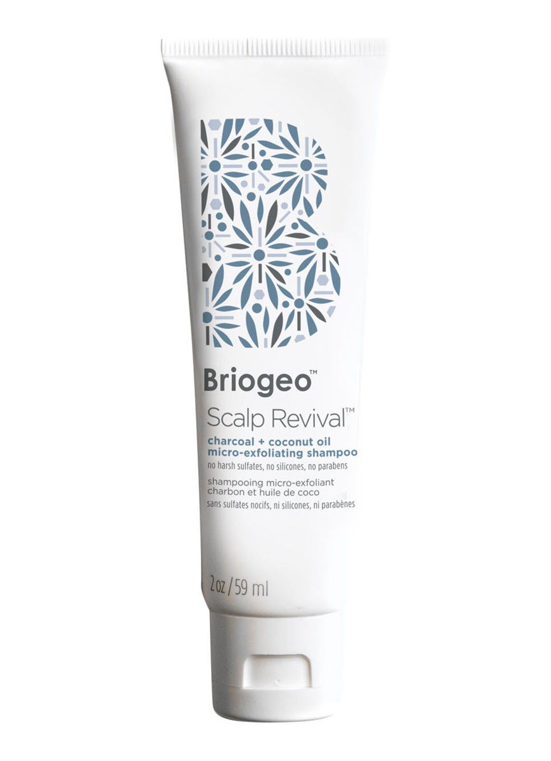 Briogeo Mini Scalp Revival™ Charcoal + Coconut Oil Micro-Exfoliating Shampoo - travel size shampoo - voorkant 6 undefined