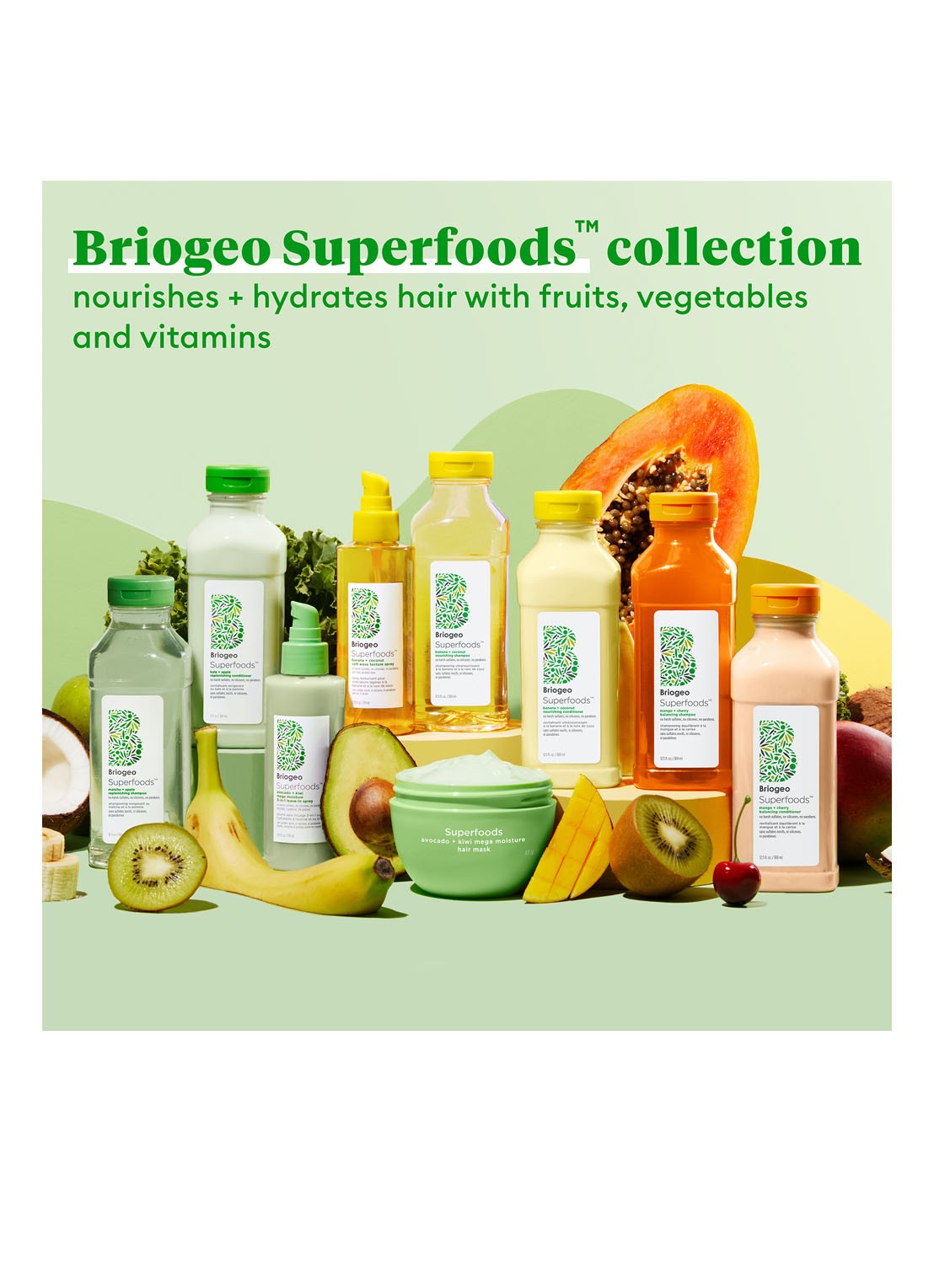 Briogeo Superfoods™ Avocado + Kiwi Mega Moisture 3-in-1 Leave-In Spray - leave-in haarspray - detail 8 undefined