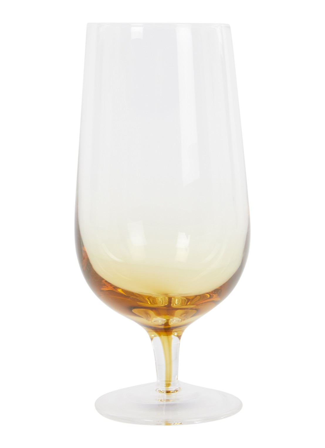 Broste Copenhagen Amber bierglas 50 cl - voorkant camel