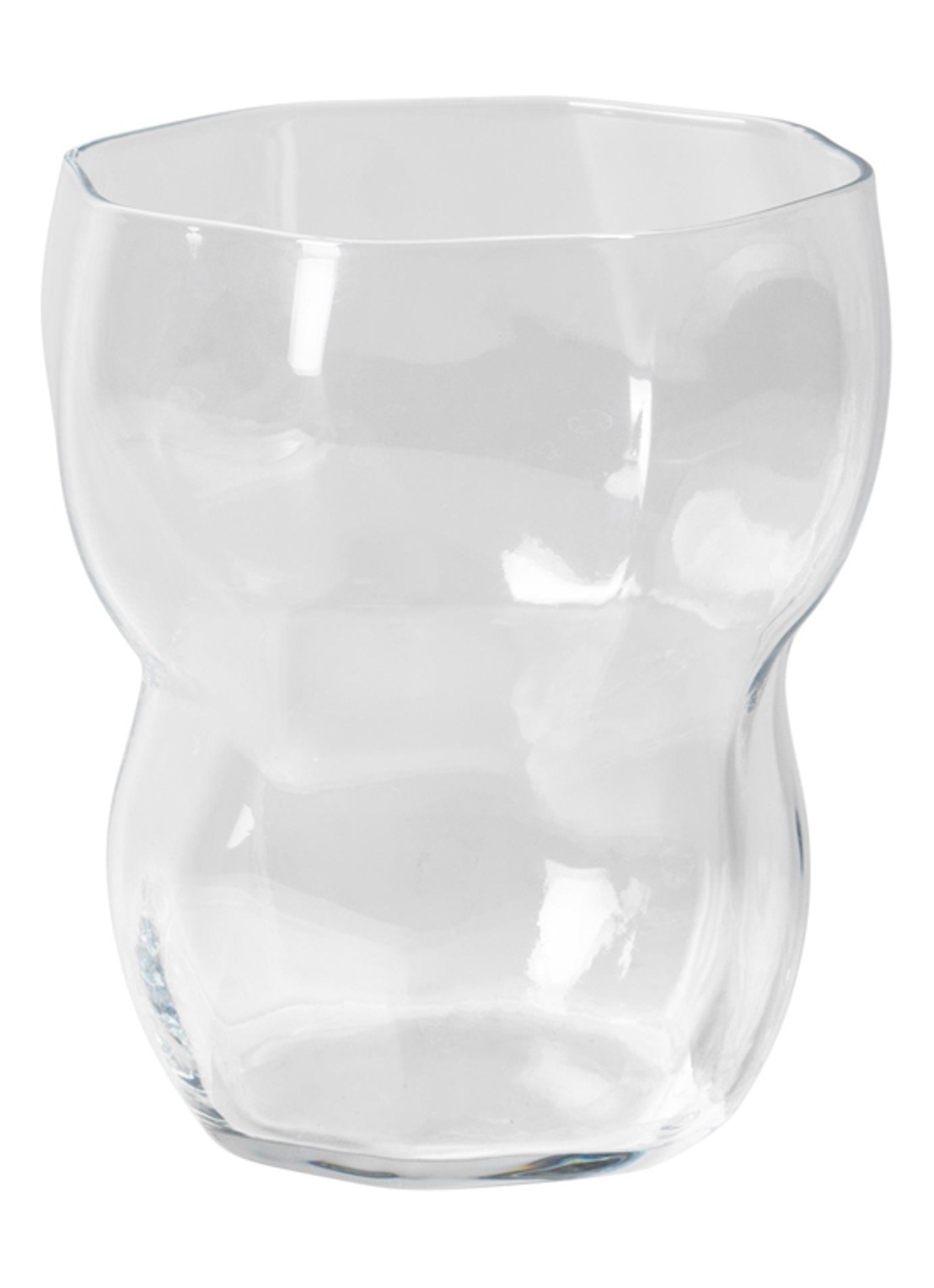 Broste Copenhagen Limfjord drinkglas 35 cl set van 4 - voorkant transparant