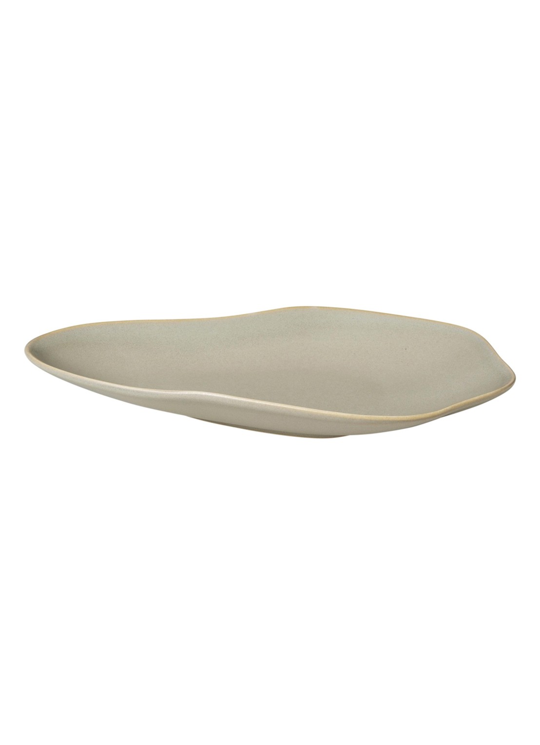Broste Copenhagen Limfjord ontbijtbord 14 cm - voorkant grijs