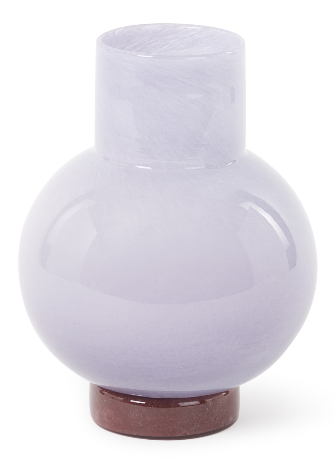 Broste Copenhagen Mari vaas 27 cm - voorkant 2 lila
