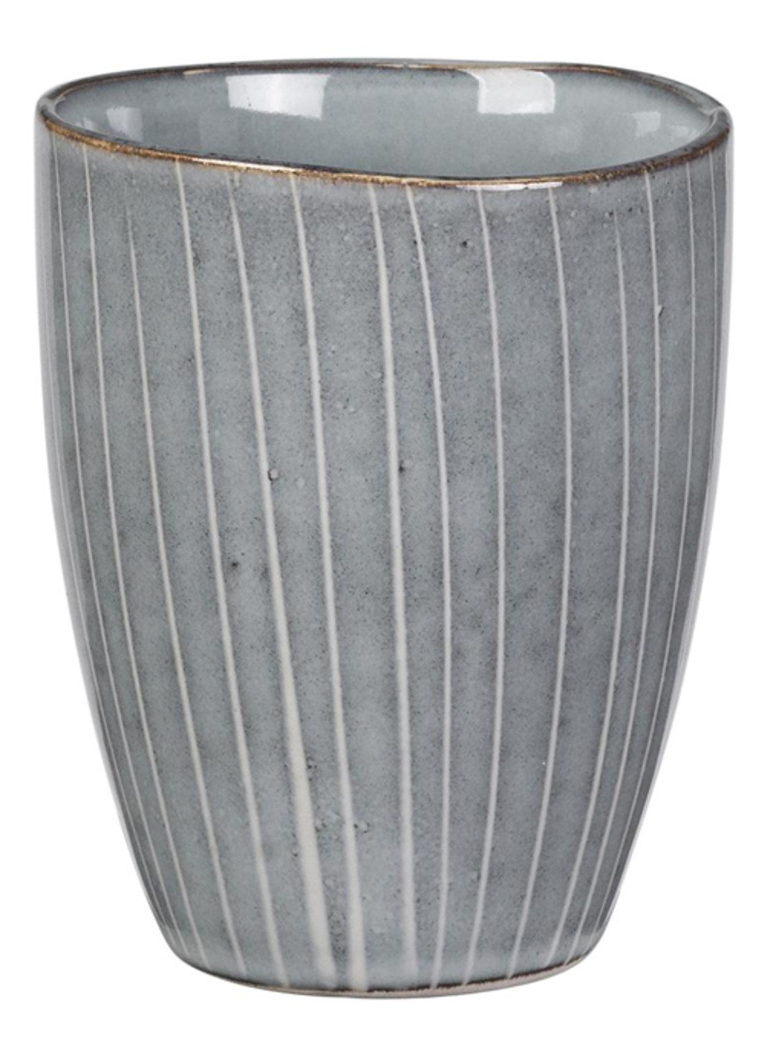 Broste Copenhagen Nordic mok 25 cl - voorkant blauw