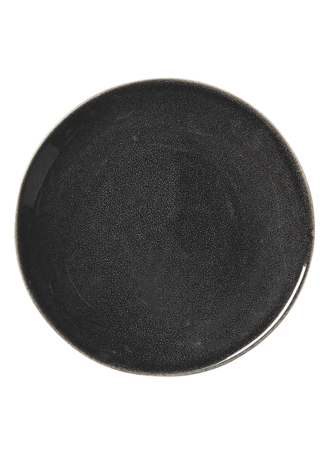 Broste Copenhagen Nordic ontbijtbord 20 cm - voorkant zwart