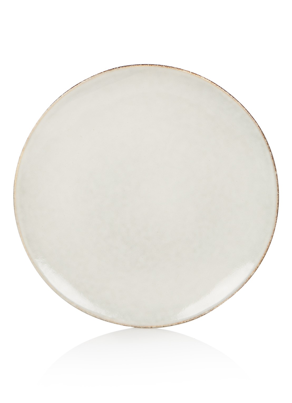 Broste Copenhagen Nordic Sand dinerbord 26 cm - voorkant 2 zand