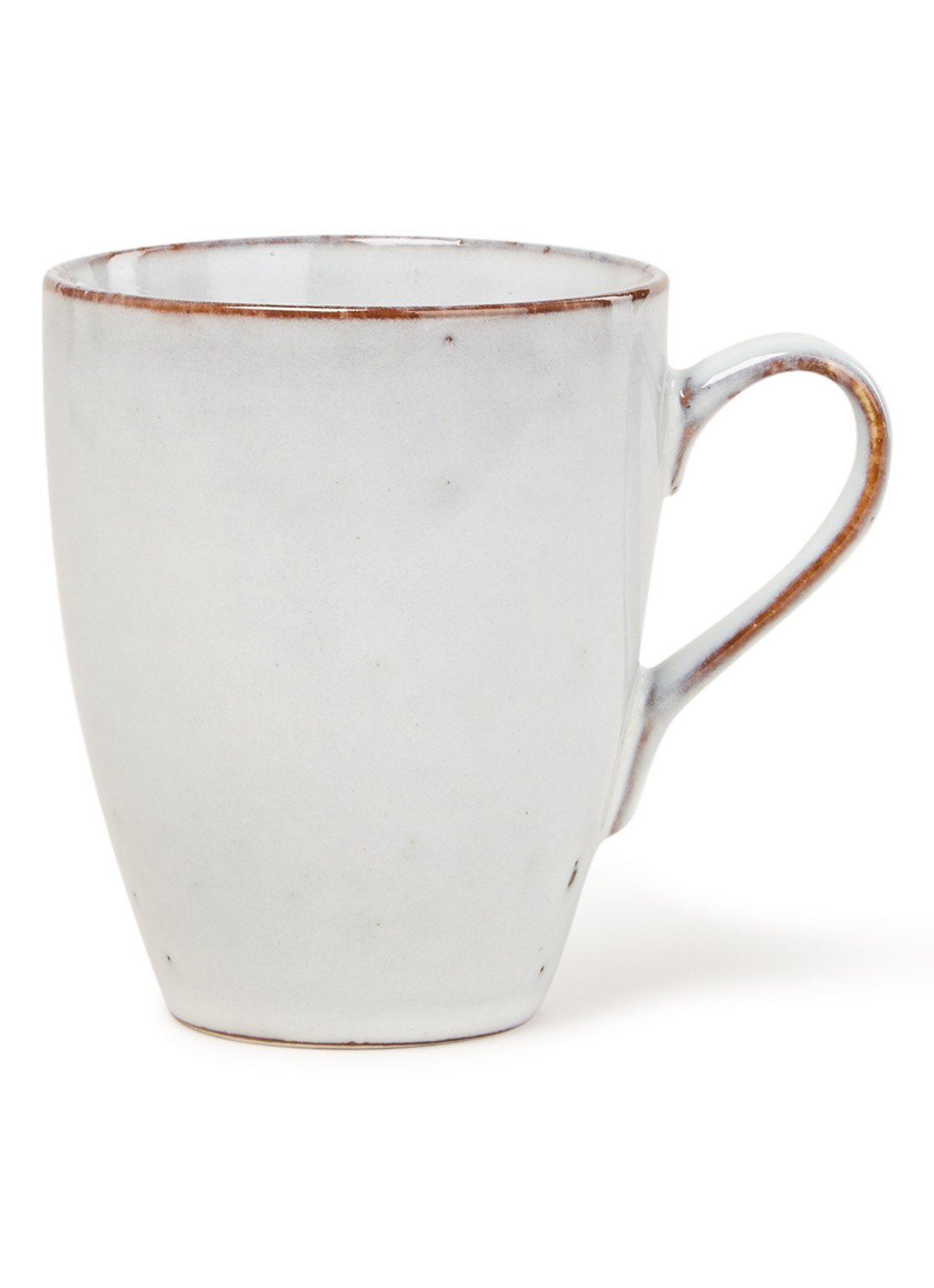 Broste Copenhagen Nordic Sand mok 40 cl  - voorkant lichtgrijs