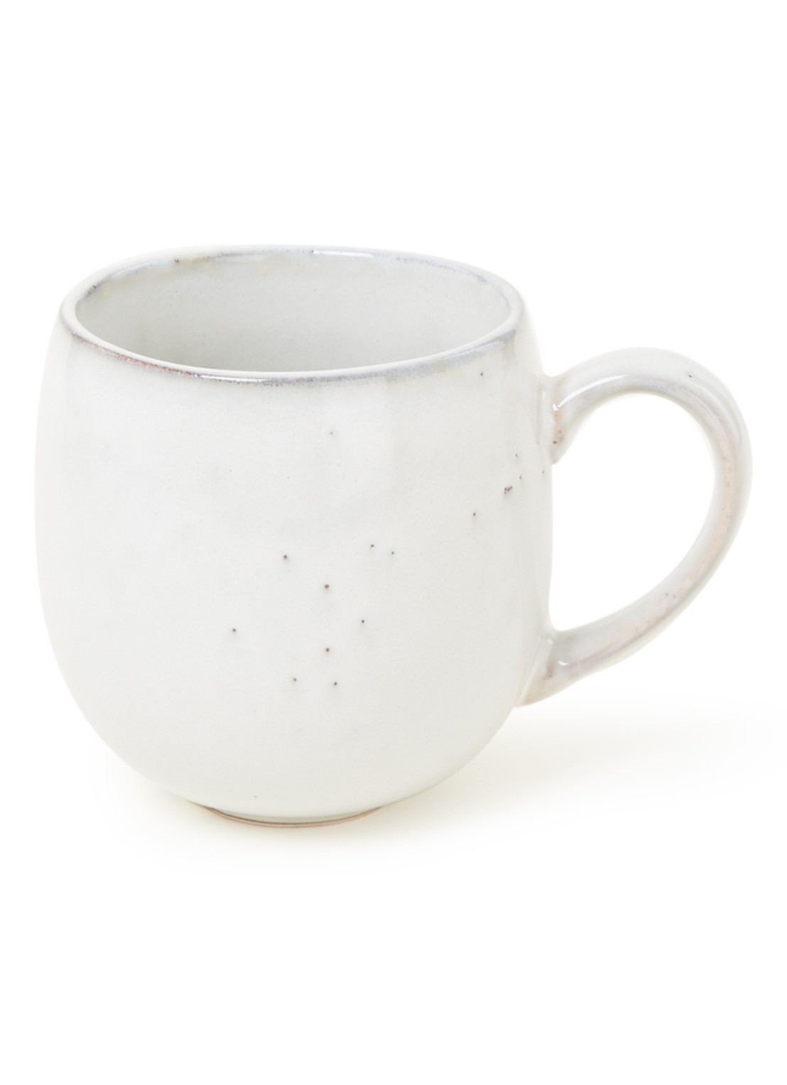 Broste Copenhagen Nordic Sand mok 45 cl - voorkant wit