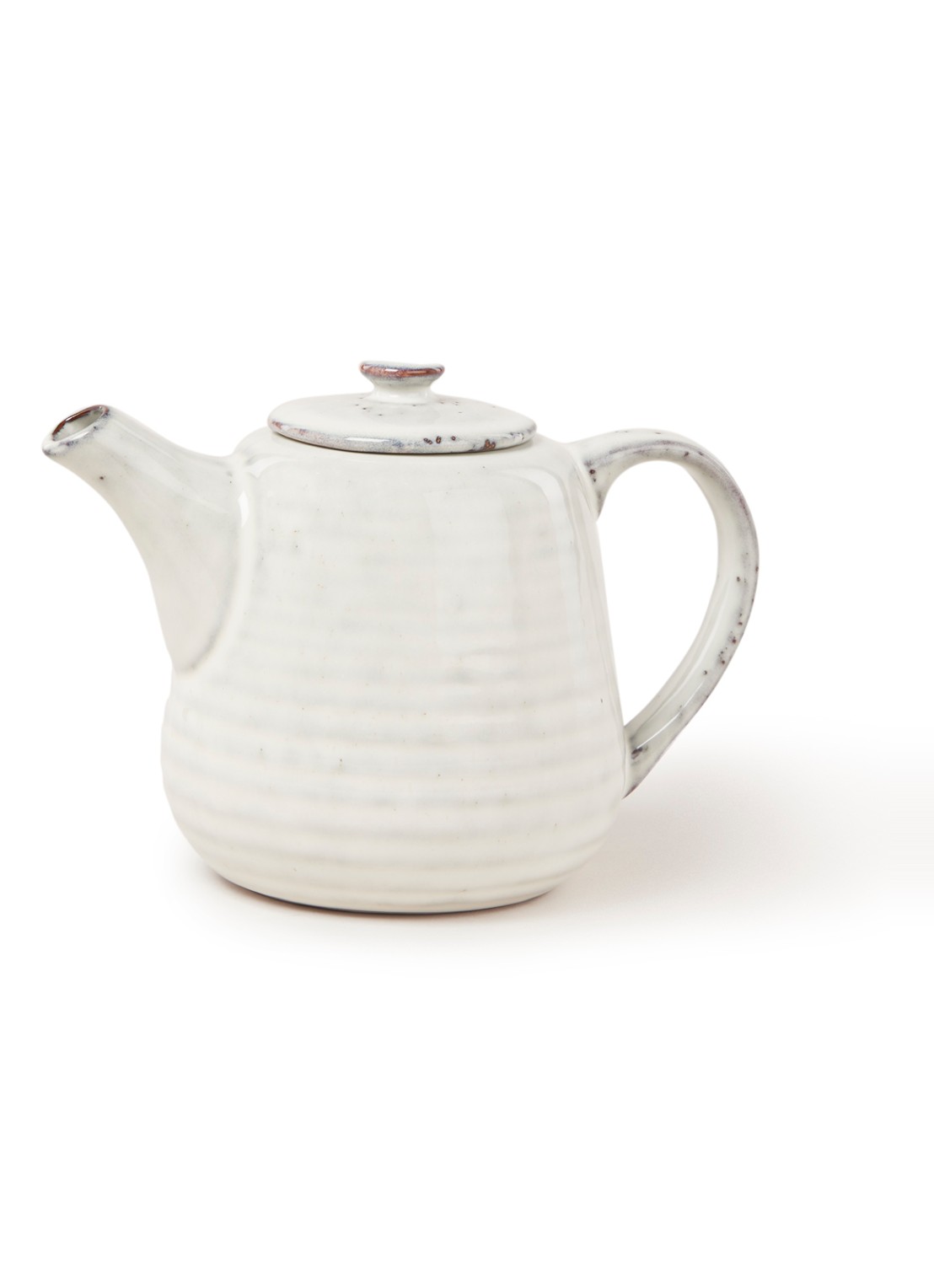 Broste Copenhagen Nordic Sand theepot 70 cl - voorkant wit