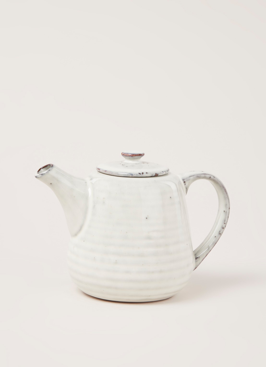 Broste Copenhagen Nordic Sand theepot 70 cl - voorkant 2 wit