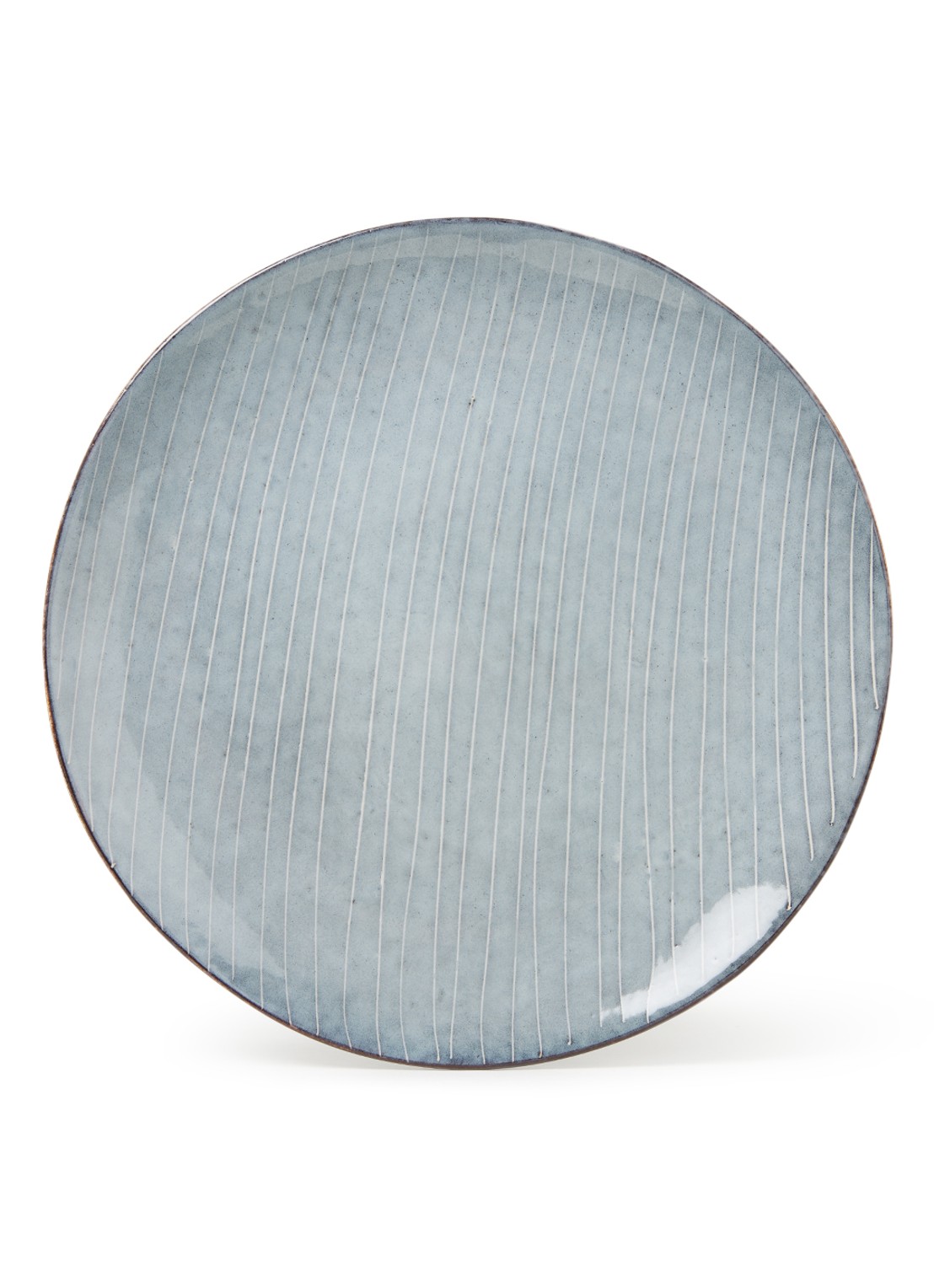 Broste Copenhagen Nordic Sea dinerbord 26,5 cm - voorkant lichtblauw