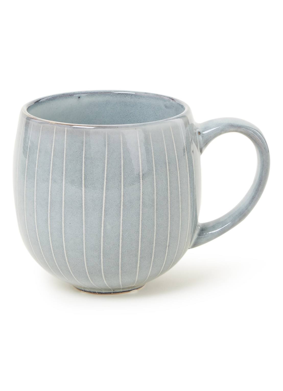 Broste Copenhagen Nordic Sea mok 45 cl - voorkant blauwgrijs
